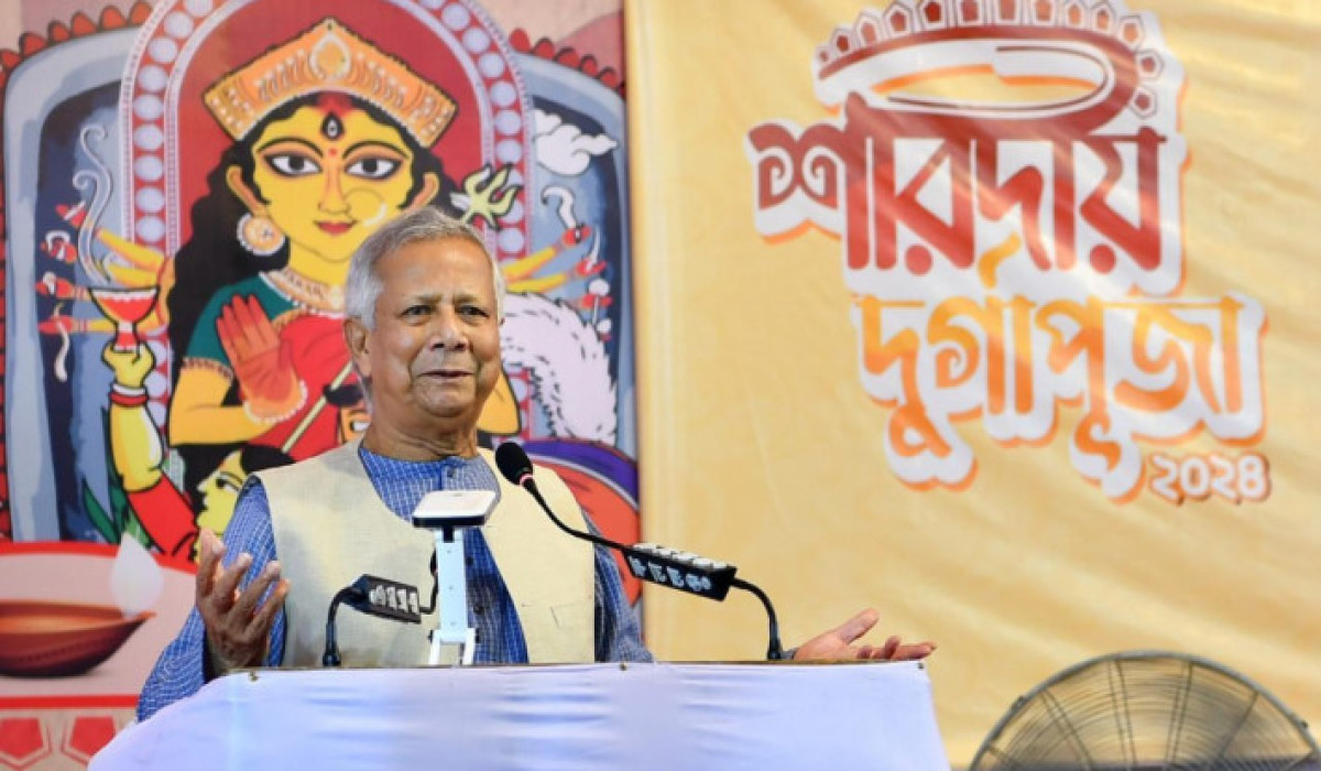 এমন সমাজ চাই না যেখানে সেনাবাহিনী, পুলিশ দিয়ে উৎসব পালন করতে হবে: প্রধান উপদেষ্টা
