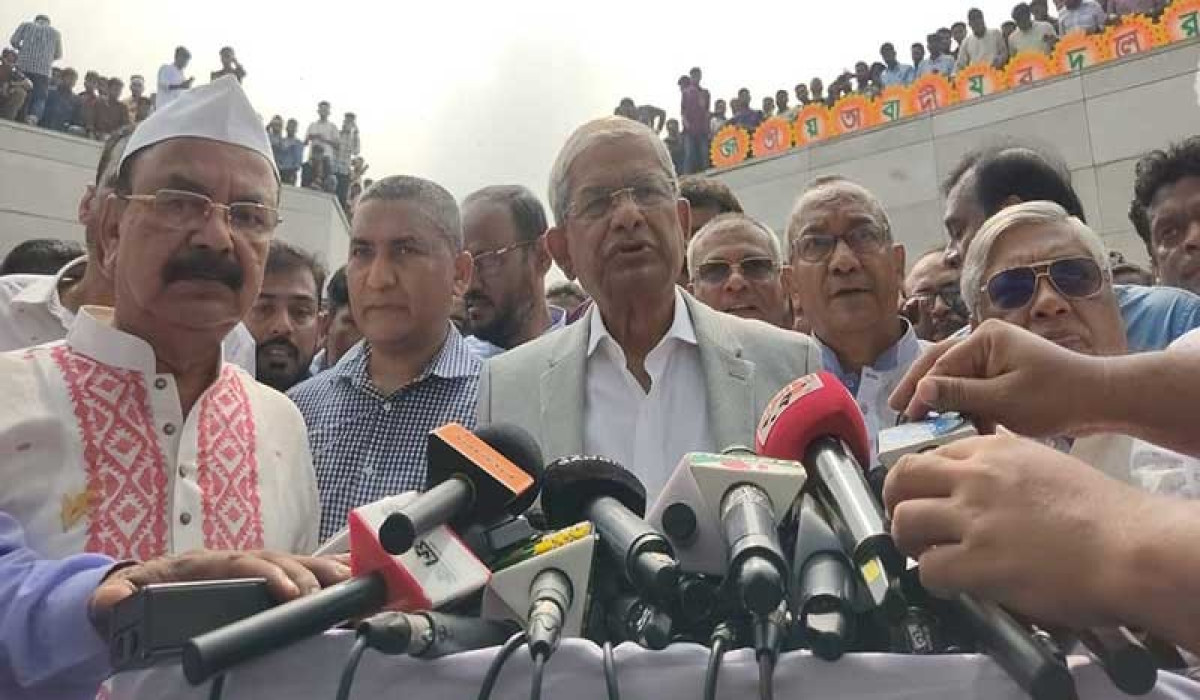 রাষ্ট্রপতি ইস্যুতে কোন হটকারি সিদ্ধান্ত নেওয়া ঠিক হবে না: মির্জা ফখরুল