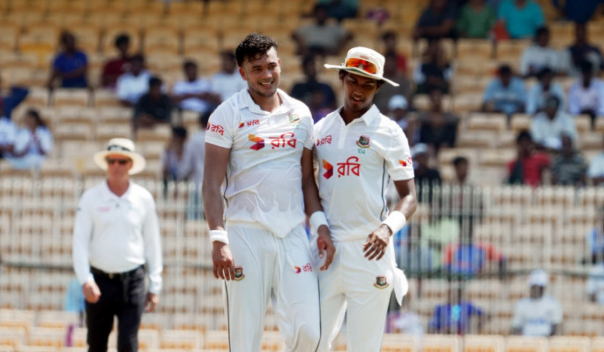 দুই উইকেটে তাসকিনের চল্লিশ