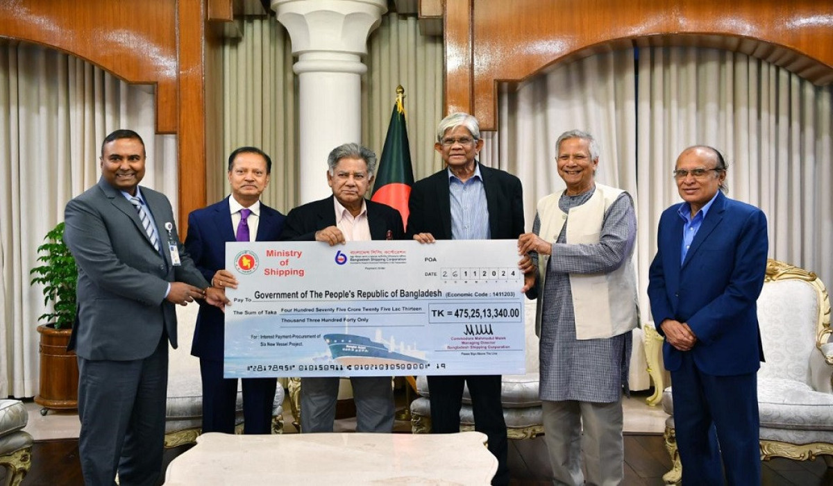 CA lauds BSC for making profit, BSC repays govt Tk 475cr