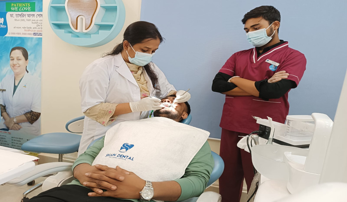 এক ছাদের নিচে দাঁতের সকল সেবা মিলবে শান ডেন্টাল ক্লিনিকে