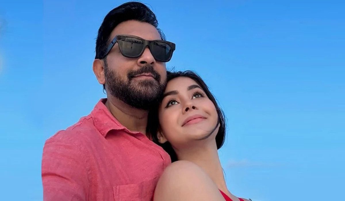 স্ত্রীকে নিয়ে শুটিংয়ে তাহসান