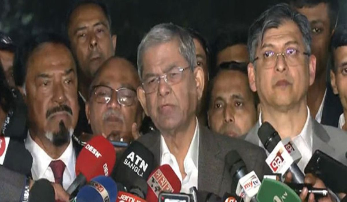 সাম্প্রতিক সময়ে ঘটে যাওয়া ঘটনাগুলোর দায় এড়াতে পারে না সরকার: মির্জা ফখরুল