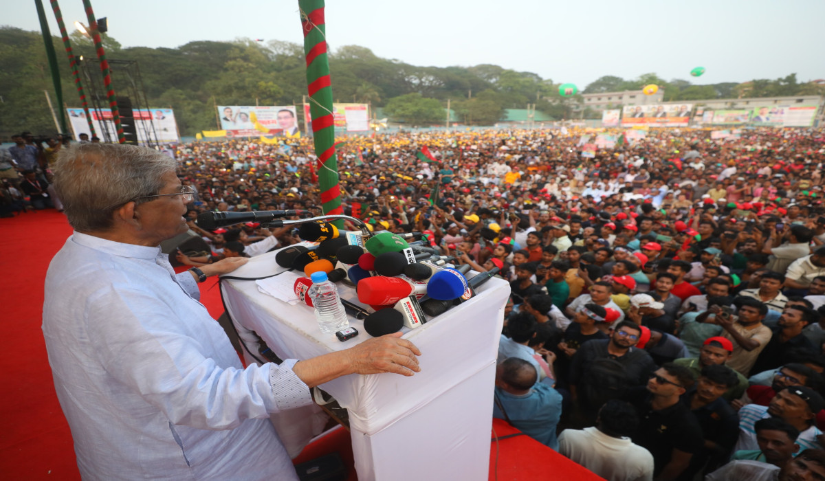চট্টগ্রাম থেকে জাতীয় ঐক্যের ডাক মির্জা ফখরুলের