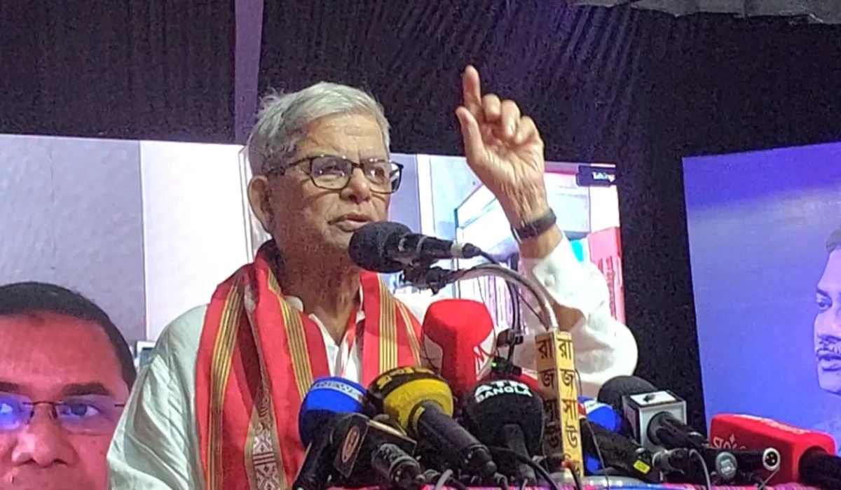 একটি গোষ্ঠী নির্বাচন বানচালের চেষ্টা করছে: মির্জা ফখরুল