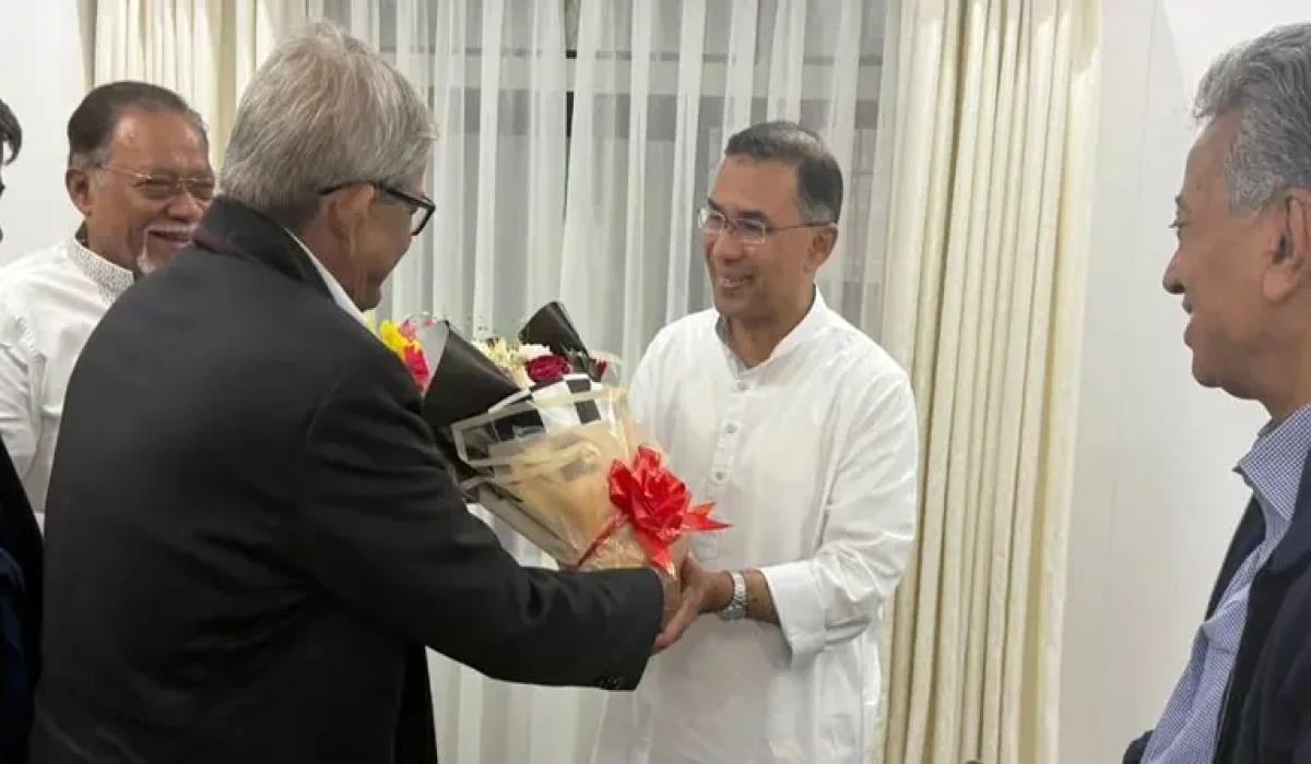 তারেক রহমানকে মির্জা ফখরুলের শুভেচ্ছা